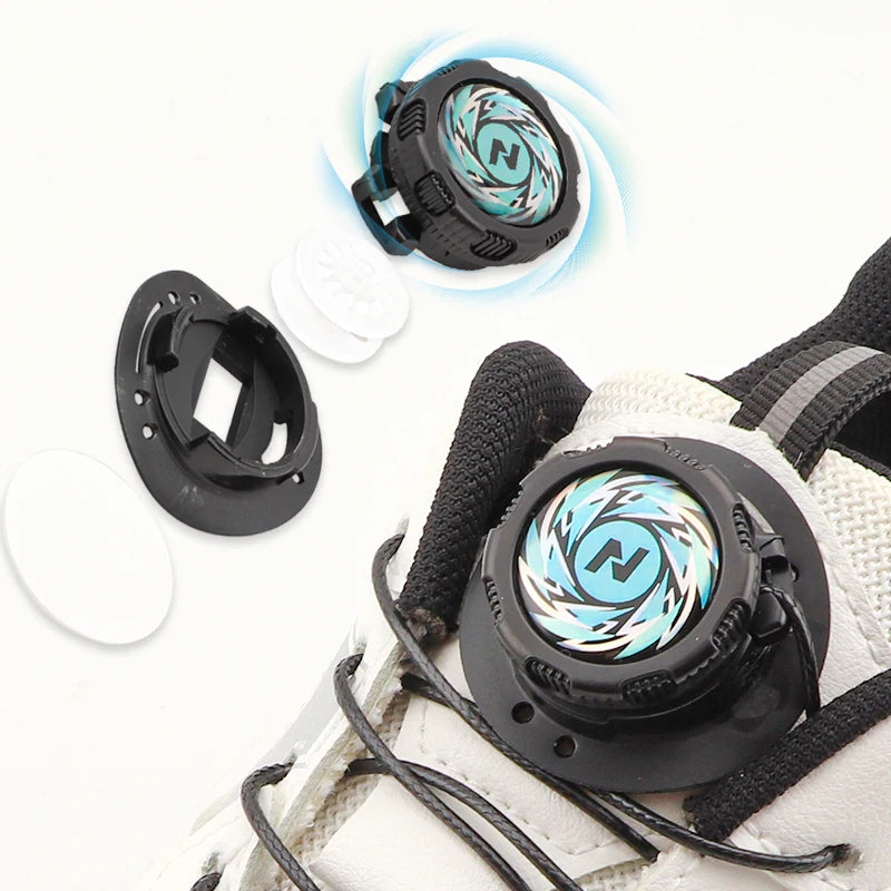Paire de lacets rotatifs - Lacez vos chaussures en 1 seconde !