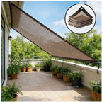 Toile d'Ombrage Protection UV - Terrasse, Jardin, Piscine...