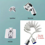 Prolongateur de Robinet Flexible avec Douchette – Tuyau Spirale pour Cuisine & Bain des Animaux