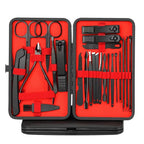 Kit Manucure & Pédicure Complet 24 Pièces – Coupe-Ongles, Ciseaux & Outils de Soin