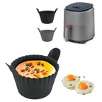 4x Moules en Silicone Antiadhésif pour Air Fryer