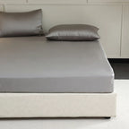 Drap Housse Luxueuse en Soie de Mûrier - 14 Tailles