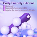 PULSE – Mini Vibromasseur 10 Modes de Vibration pour Clitoris et Tétons - Stimulateur Intime Compact pour Femme