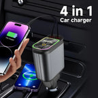 Chargeur Voiture LED Ciel Étoilé 4-en-1