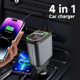 Chargeur Voiture LED Ciel Étoilé 4-en-1