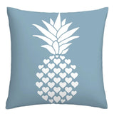 Taie de Coussin Bleu de Canapé à Différents Motifs