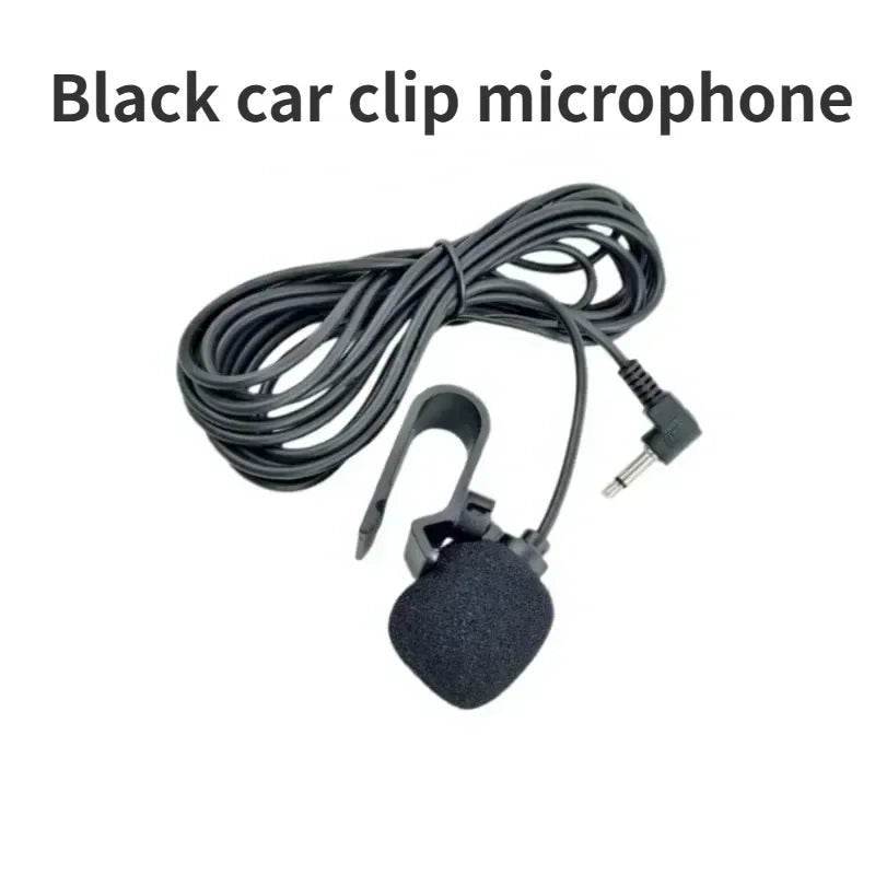 Microphone audio à clip pour voiture avec prise jack