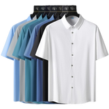 Chemise en soie glacée séchage rapide