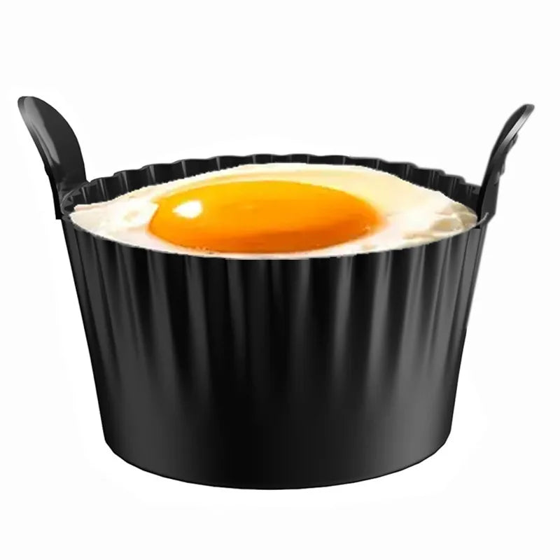 4x Moules en Silicone Antiadhésif pour Air Fryer