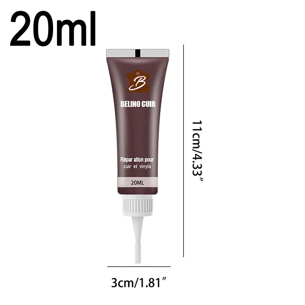 Pâte de Remplissage de Réparation Cuir - Kit Complet