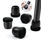 8x Protège-Pieds de Chaise en Silicone Anti-Rayures & Anti-Bruit