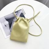 Sac bandoulière Bourse élégant en cuir Souple