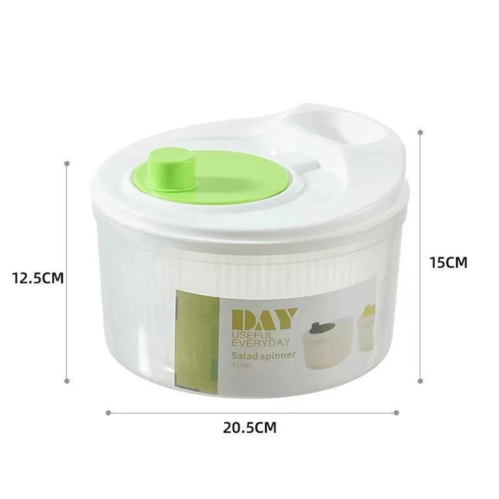 Essoreuse à Salade 2 en 1 avec Égouttoir