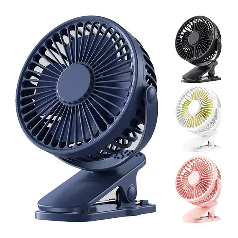 Mini ventilateur à clipser 360 degrés - Sans-fil