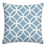 Taie de Coussin Bleu de Canapé à Différents Motifs