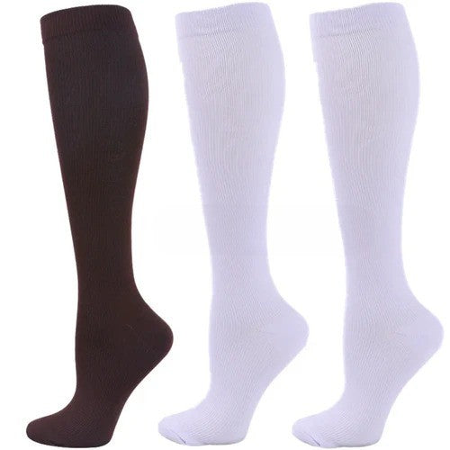 1x Marron / 2x Blanc / S-M,1x Marron / 2x Blanc / L-XL