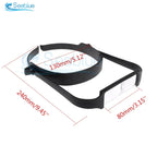 Loupe Frontale LED Réglable avec 4 Lentilles