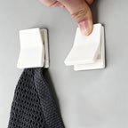 Crochets Pince Gants & Torchons Auto-Adhésifs — Lot de 4, Sans Perçage, Cuisine & Salle de Bain