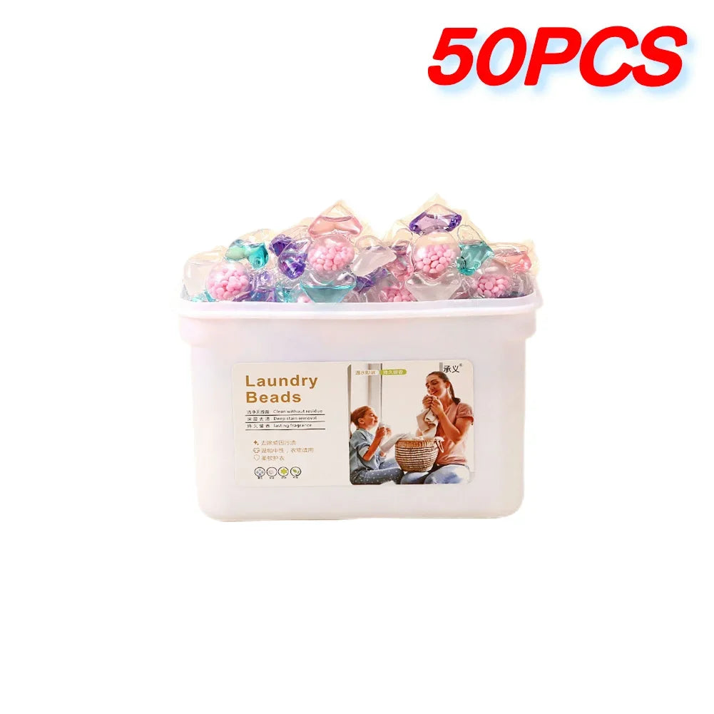 Lot de Capsules de Lessive 5 en 1 - 50 Lavages