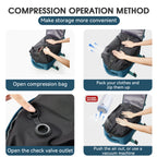 Sac à Dos de Voyage à Compression Sous Vide - Pompe OFFERTE