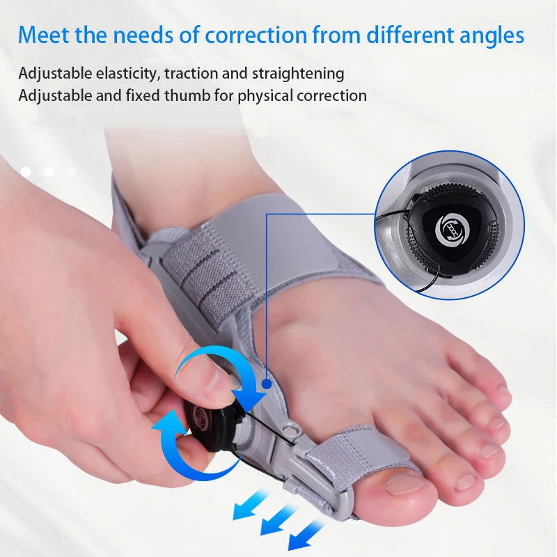 Attelle Ajustable pour Redressement d'Hallux Valgus