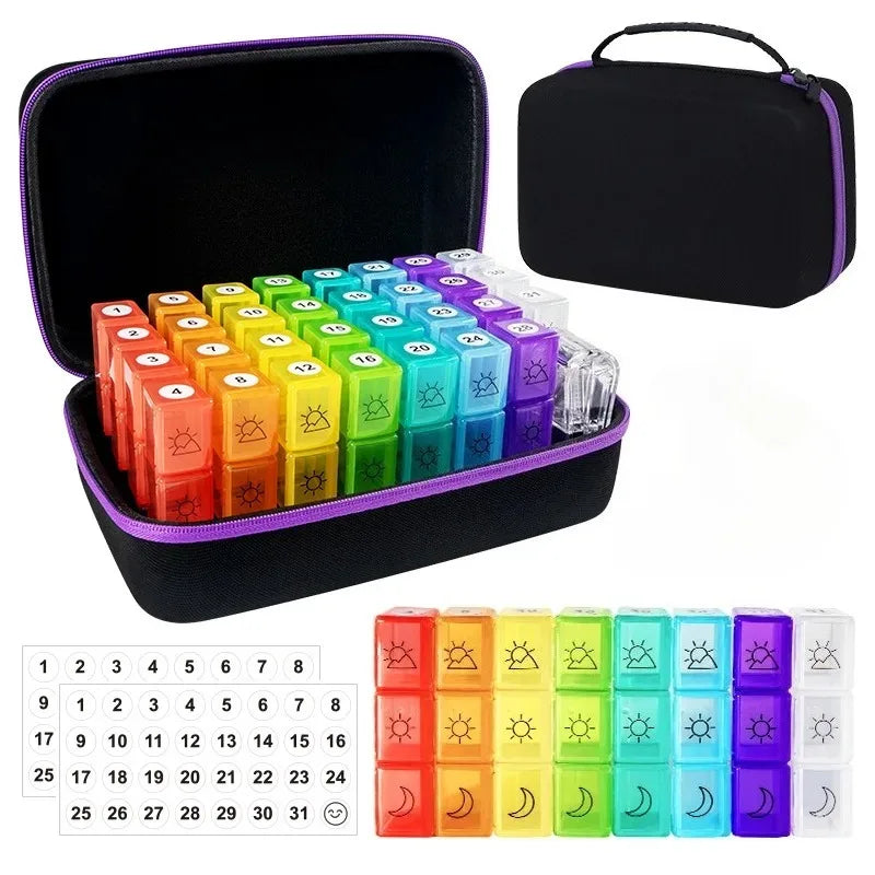 Coffret Pilulier 32 Jour - Matin/ Midi/ Soir