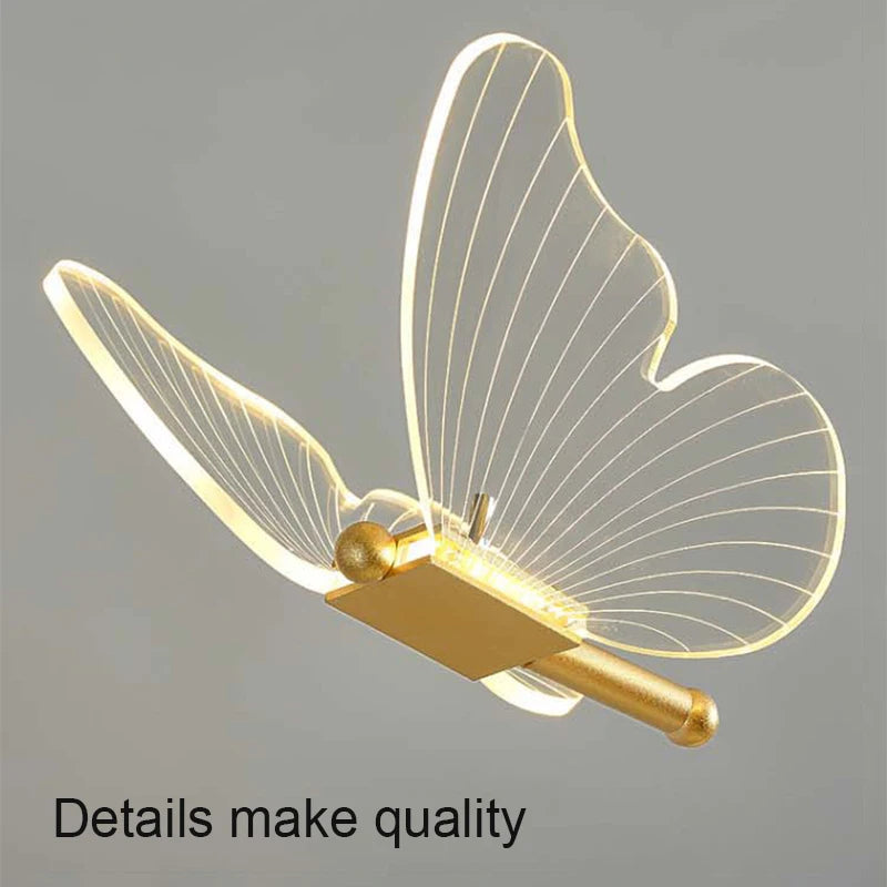 Lampe LED Papillon Magique 3 couleurs