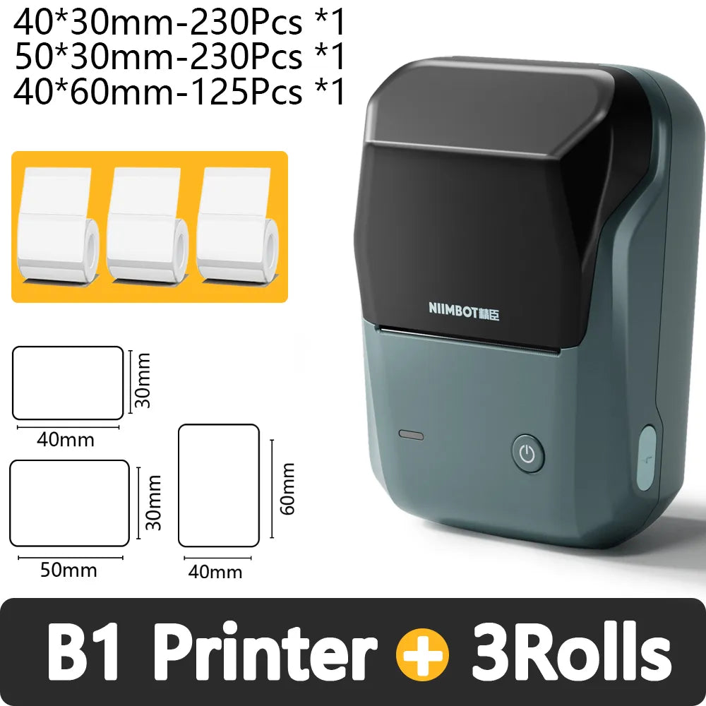 Mini imprimante d'étiquettes portable NiimBOT