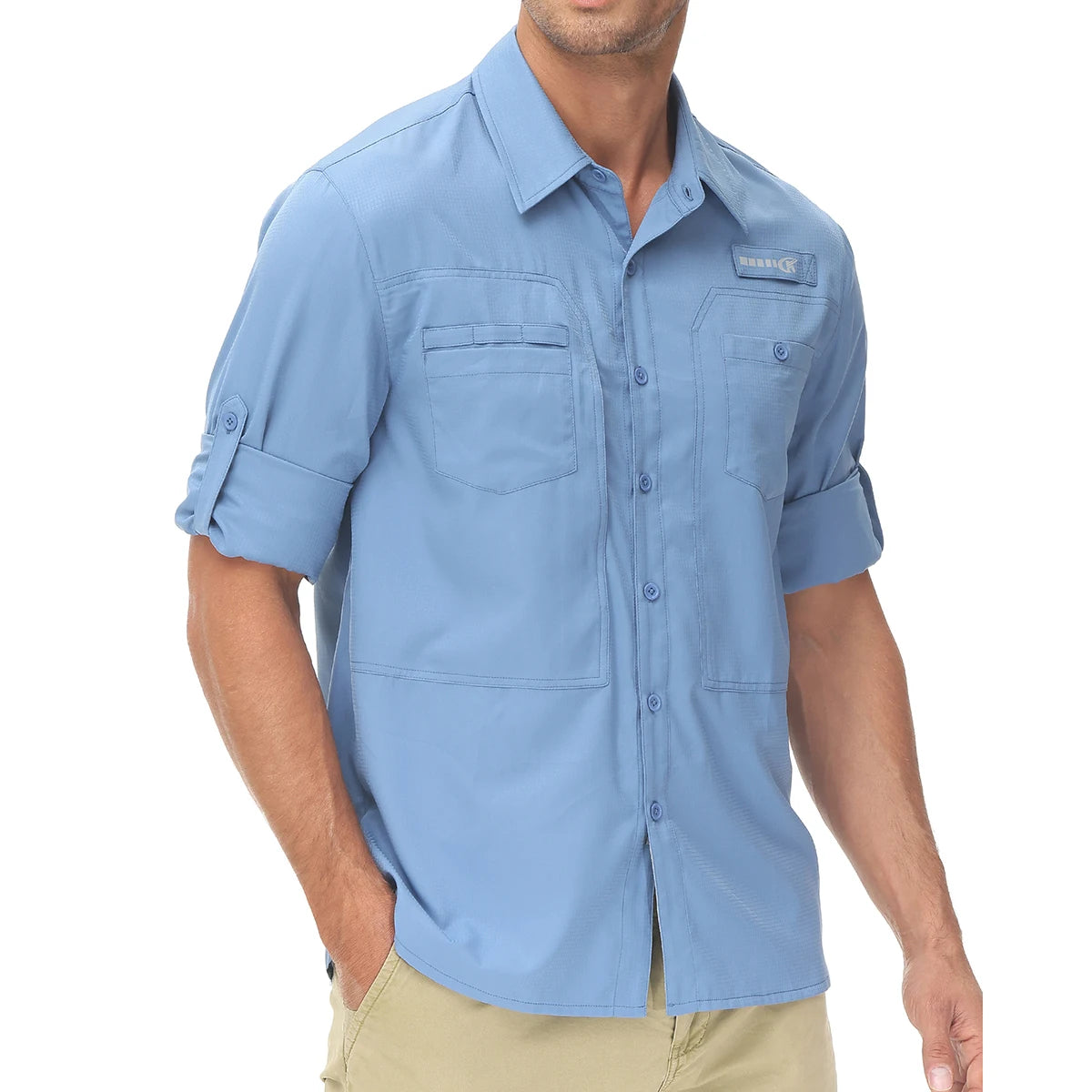 Chemise Homme Anti-UV UPF 50+ Respirante
