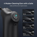 Kit de nettoyage d'oreille électrique - 4 modes de pression