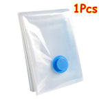 3x Sacs de Rangement sous vide 80% GAIN DE PLACE - Pompe OFFERTE