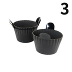 4x Moules en Silicone Antiadhésif pour Air Fryer