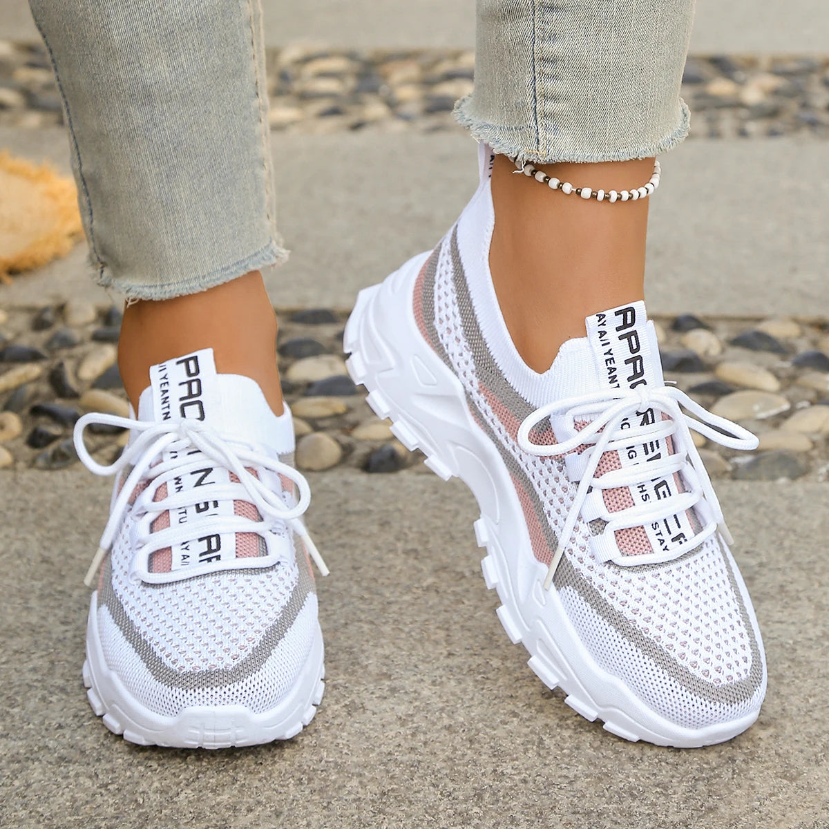 Baskets Femme Ultra Légères Confort Quotidien