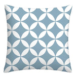 Taie de Coussin Bleu de Canapé à Différents Motifs