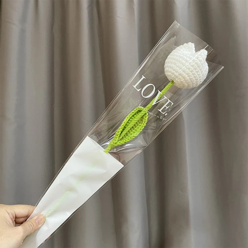 Fleur en Crochet Fait Main - Plaisir d'Offrir