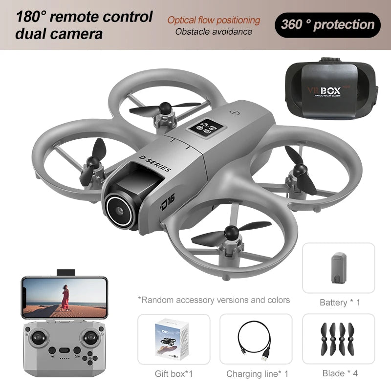 Mini Drone 8K HD avec Évitement d’Obstacles