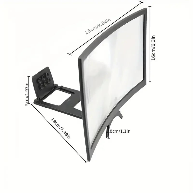 Amplificateur Écran HD Incurvé pour Smartphone