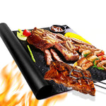 Lot de 2 Tapis de cuisson antiadhésif BBQ