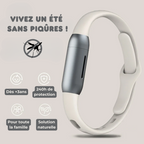 Bracelet Répulsif Anti-Moustiques Réutilisable - 240h de Protection