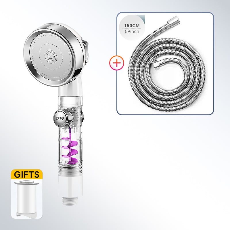 Pommeau de douche Filtrant Turbocompressé 3 Modes