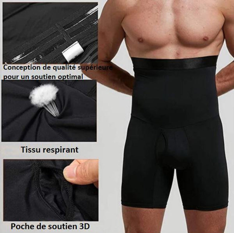 Gaine boxer amincissante pour homme