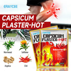 12x Patchs auto-chauffants anti-douleurs articulaires et musculaires