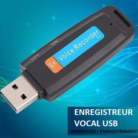 Enregistreur vocal USB