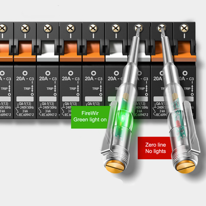 2x Stylo testeur de circuit électrique 2 EN 1