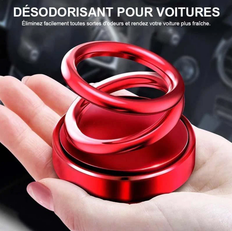 Désodorisant solaire pour voiture - Illusion rotative