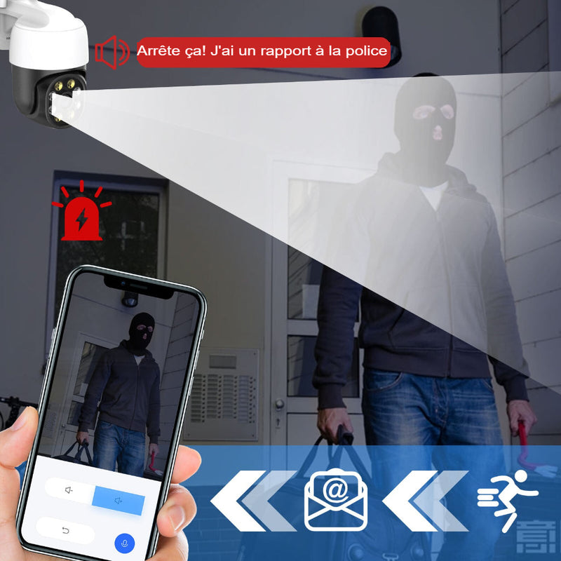 Caméra de surveillance connectée Dôme HD
