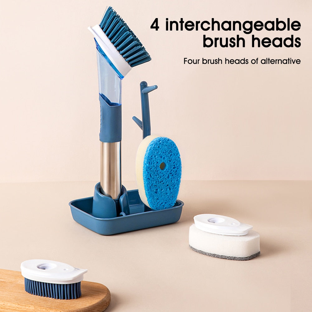 Ensemble de brosses à vaisselle 4 en 1