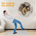 Lot de 8 triangles antidérapants réutilisables pour tapis