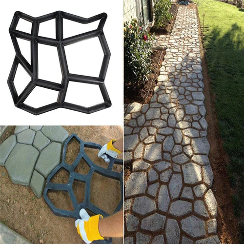 Moule pavé béton - Carrelage de jardin