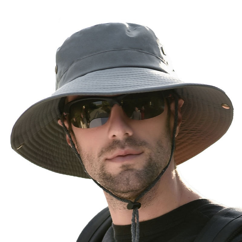 Chapeau anti-uv pliable pour hommes